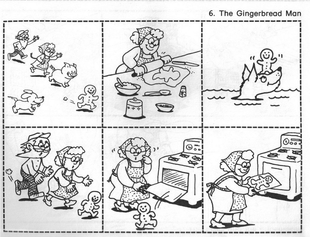 Coloring Pages Of Gingerbread Man Story Coloring Home