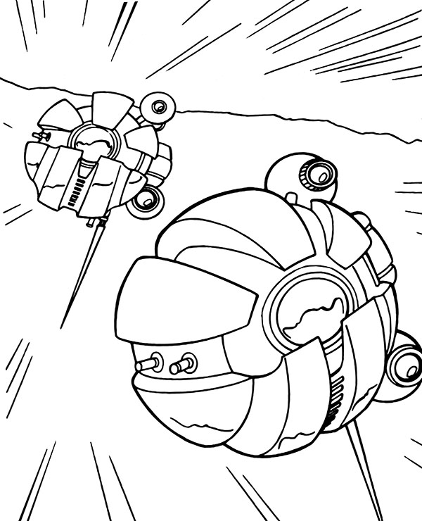 Spaceships coloring page Star Wars - Topcoloringpages.net