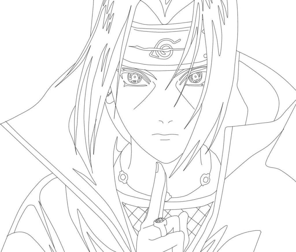 Akatsuki Coloring Pages - Coloring Pages For Kids And Adults