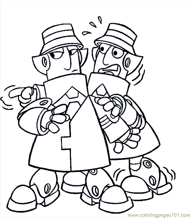 Inspector Gadget Coloring Pages 3 | Free Printable Coloring Pages