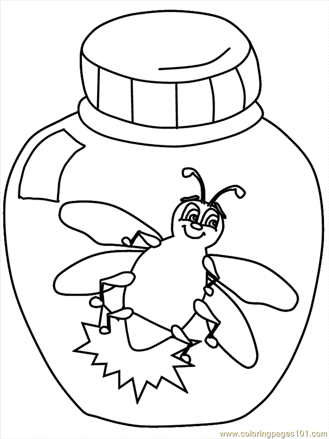 Coloring Pages Grasshopper (Animals > Insects) - free printable 