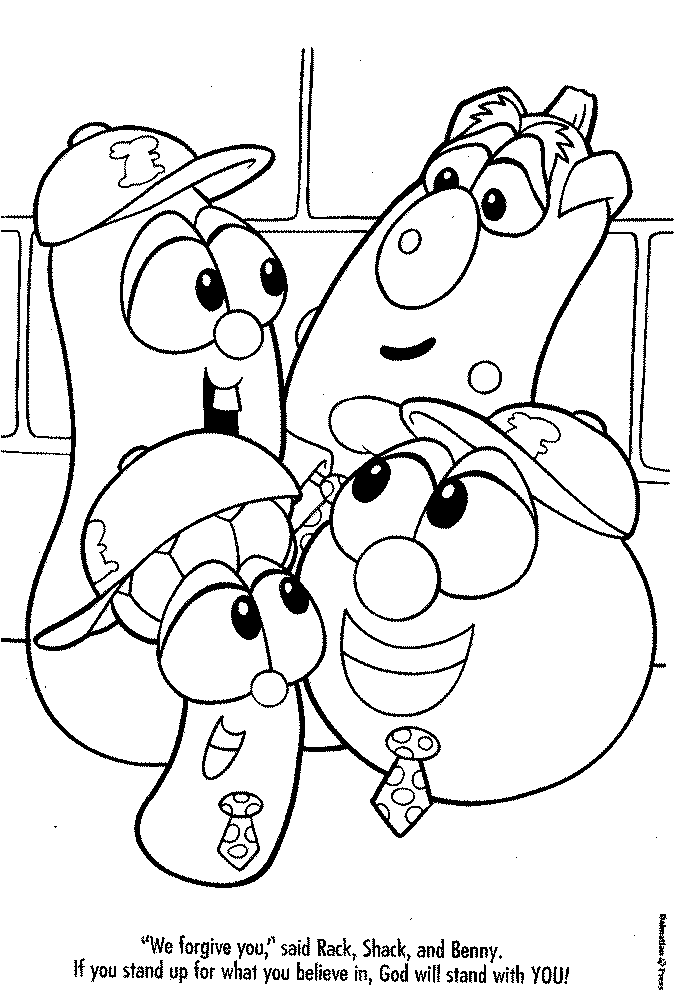 Veggie Tales Jonah Coloring Pages - Free Printable Coloring Pages 