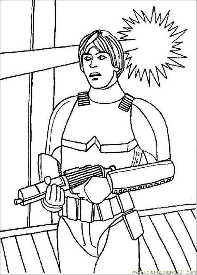 Coloring Pages Star Wars Coloring Pages 007 (Cartoons > Star Wars 