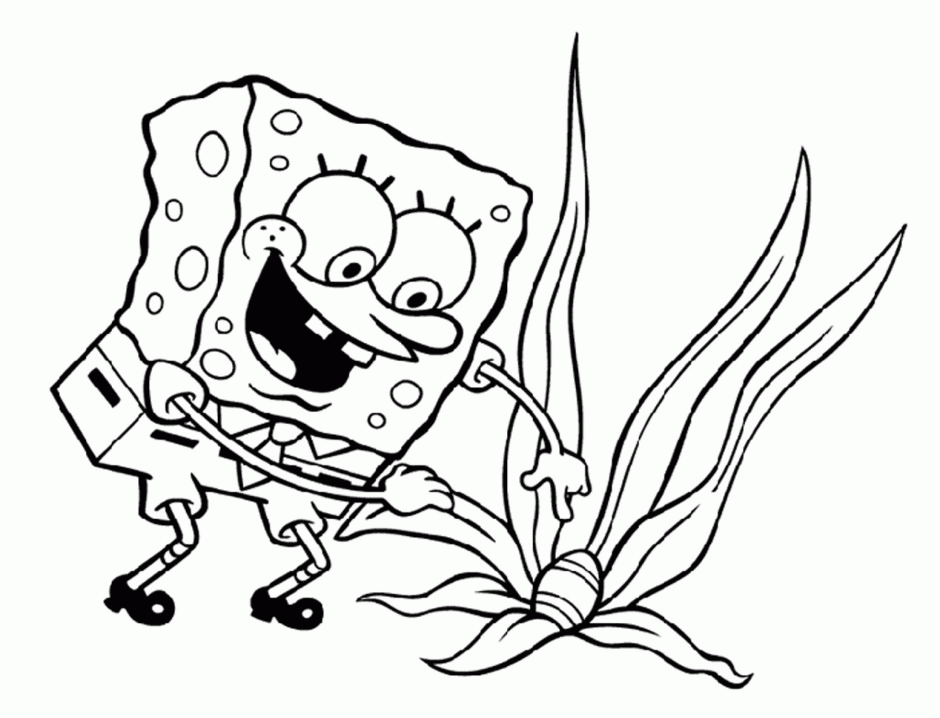 Gangsta Spongebob Coloring Pages Pictures Drawing And Coloring 