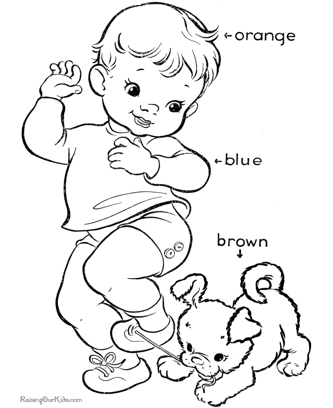 Learning Coloring Pages For Kids : Learning Coloring Pages For 