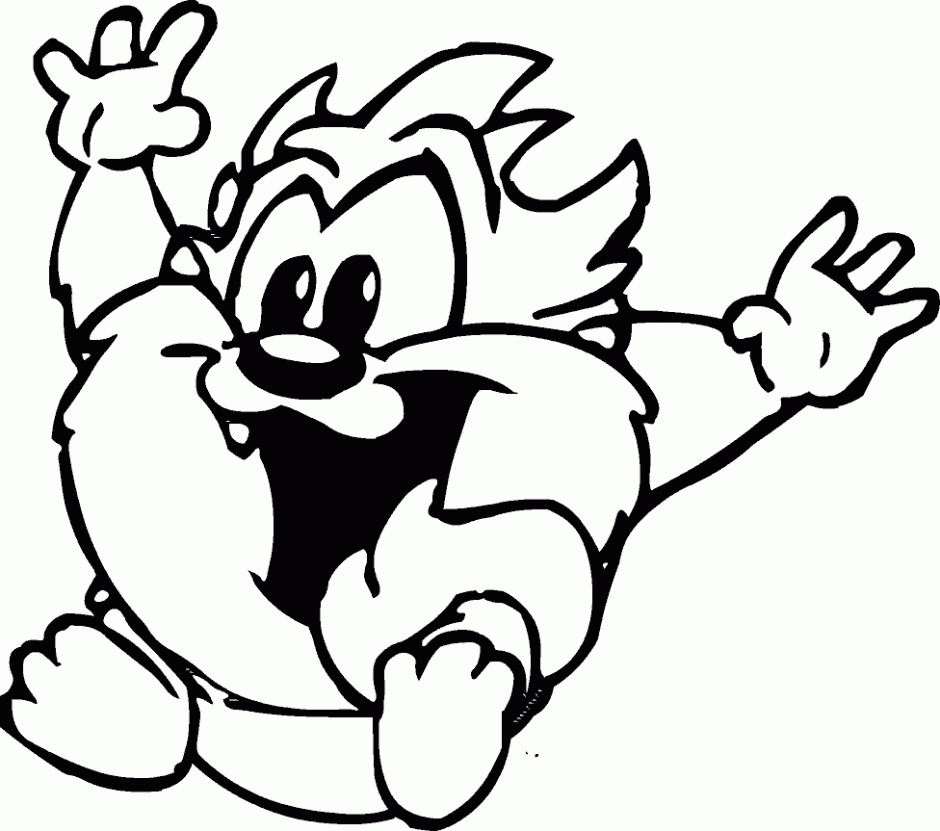 Baby Looney Tunes Coloring Pages Sylvester Babylooneytunes 51465 