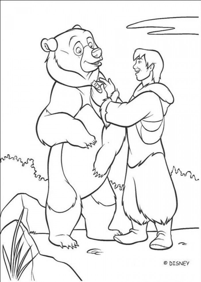 Brother Bear Coloring Pages Online | 99coloring.com