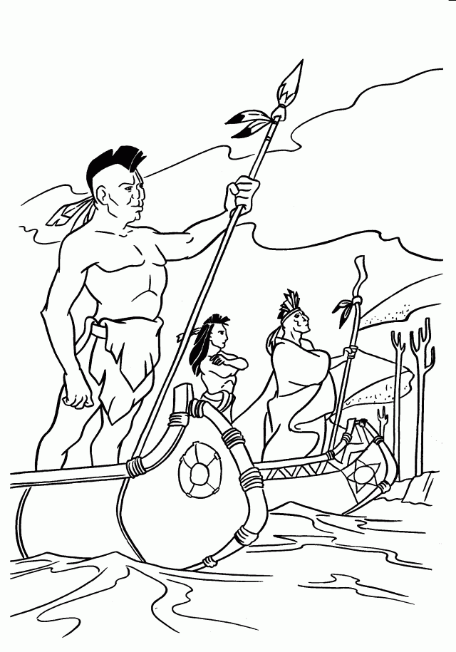 Native American Coloring Page Coloring Pages For Adults Coloring 