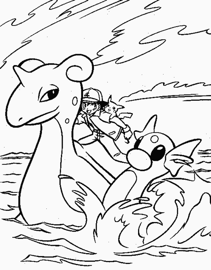 pokemon house Colouring Pages