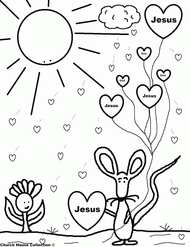 Christian coloring pages for kids - Coloring Pages & Pictures 