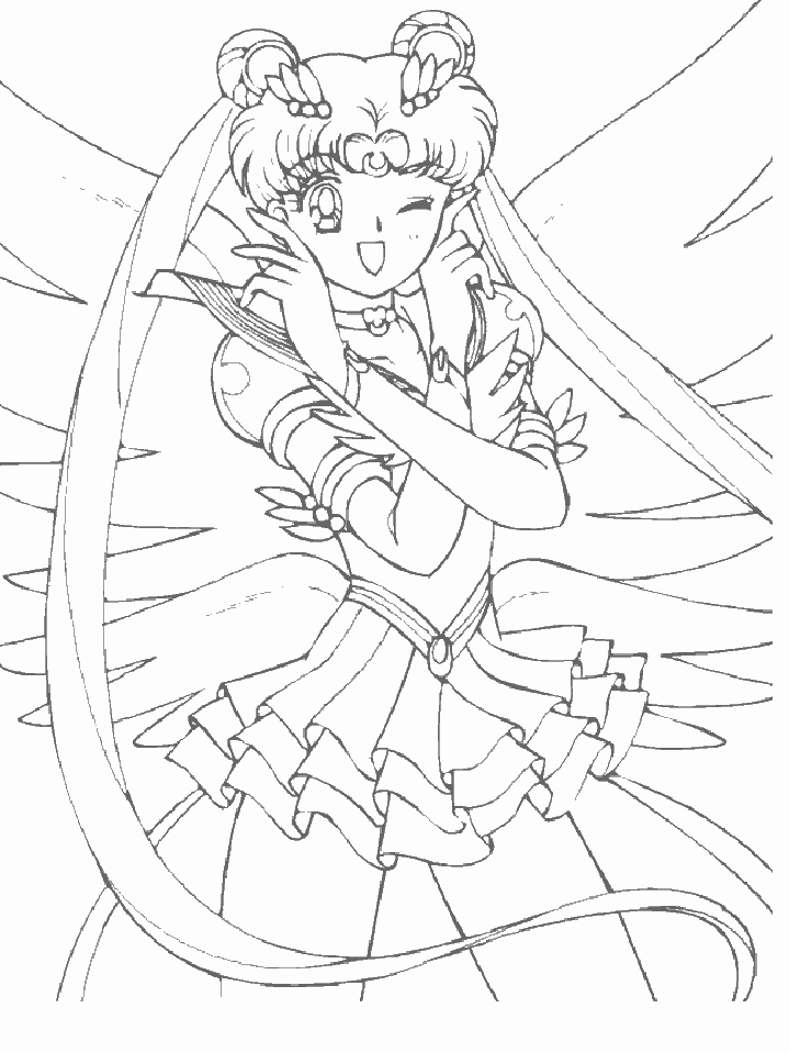33 Sailor Moon Coloring Pages | Free Coloring Page Site