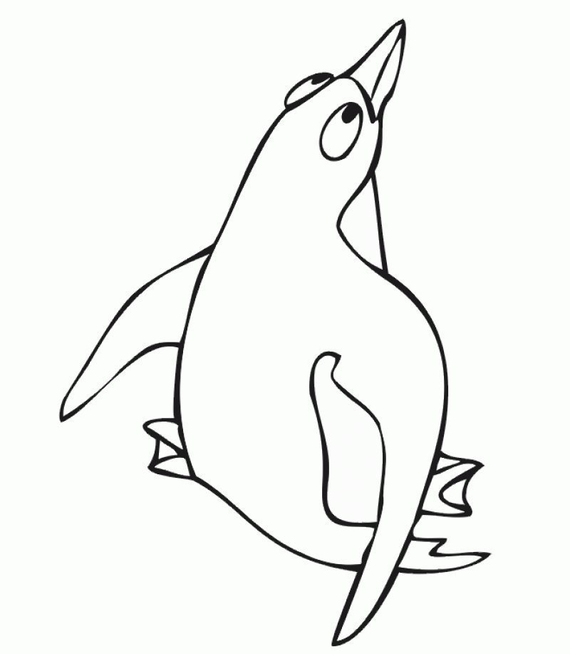 Penguins Coloring Pictures - HD Printable Coloring Pages
