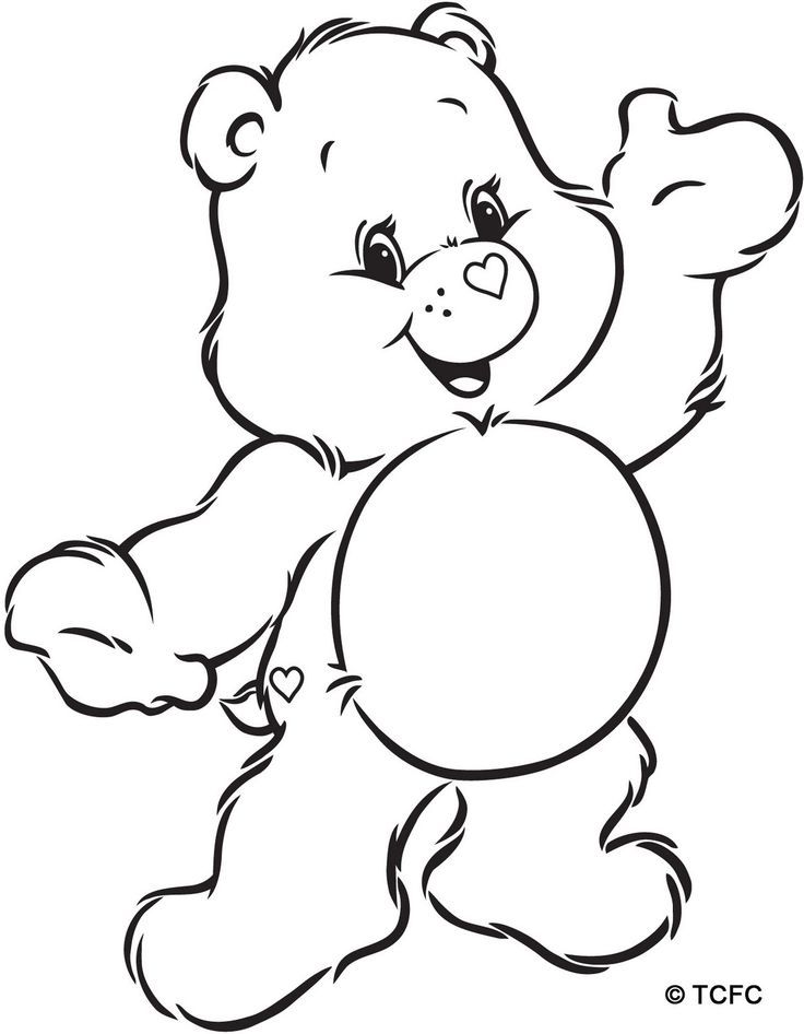 Design Your Own Care Bear | COLORING PAGES