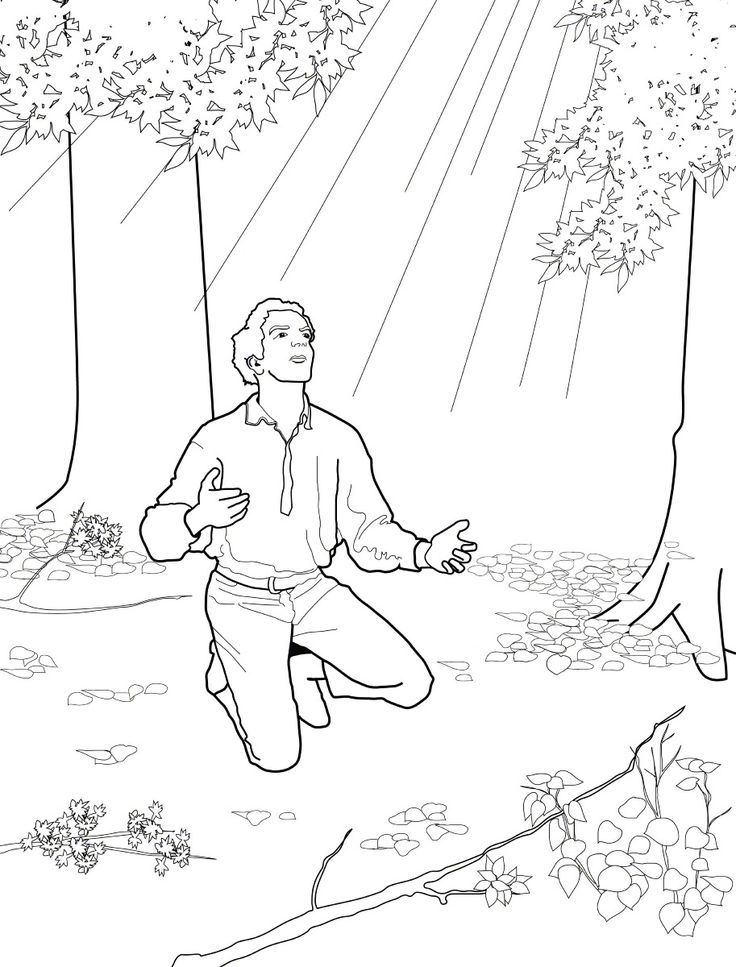 first vision coloring page  coloring home