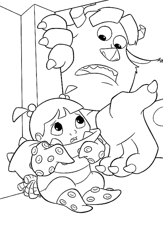 Monsters Inc Coloring Pages | Uncategorized | Printable Coloring Pages