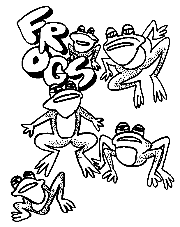 Classic Toad Coloring Pages