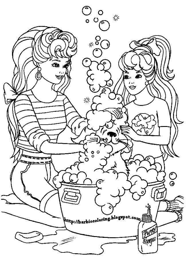 BARBIE COLORING PAGES | Coloring Pages