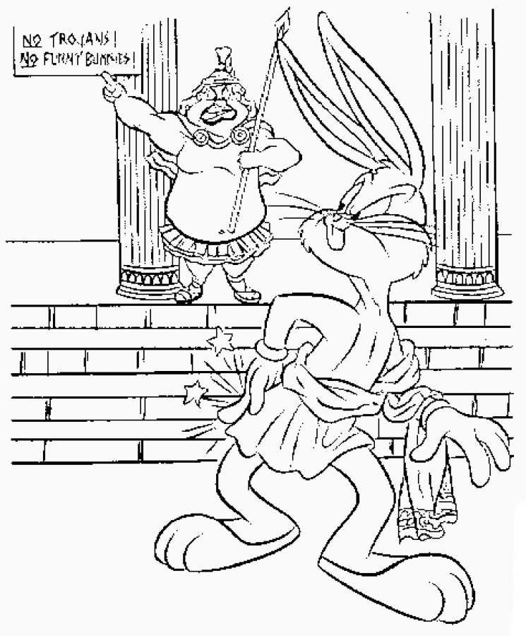 Coloring Page - Bugs bunny coloring pages 10