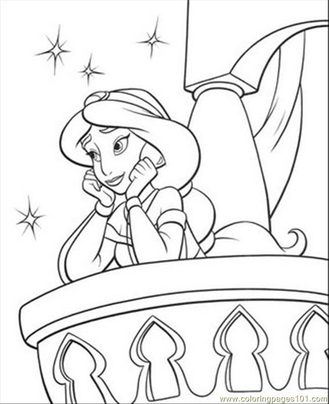 Coloring Pages Cartoon Character (Cartoons > Disney Princess 
