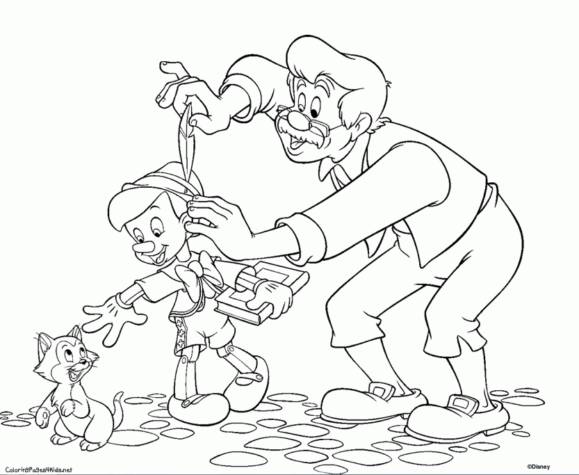 Pinocchio Coloring Pages | Coloring Pages For Kids
