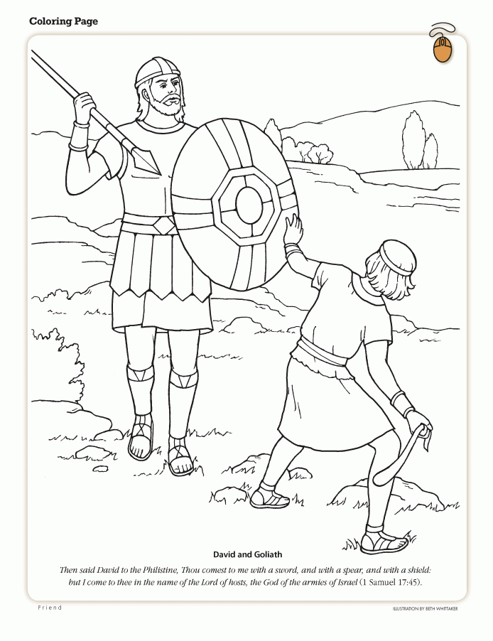 Coloring Page - Friend July 2010 - friend