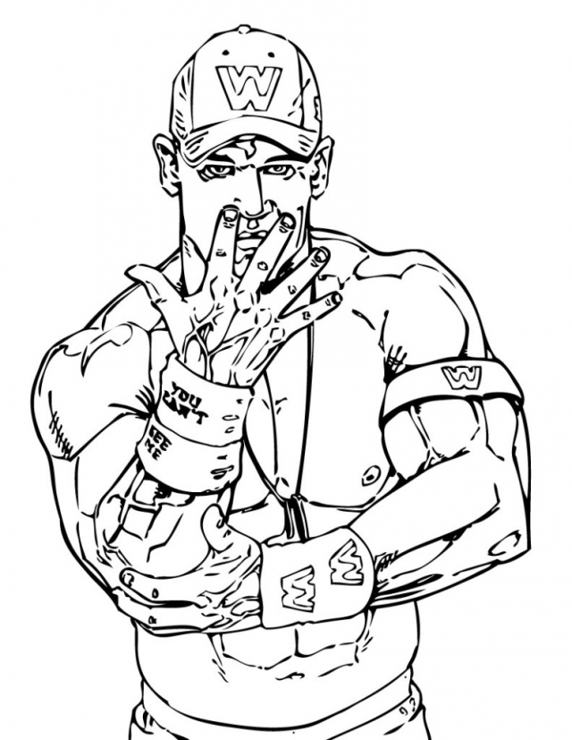 Coloring Pages Wwe Wrestling Online Coloring Pages Princess 134444 