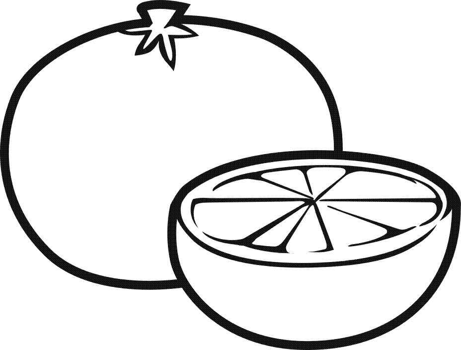 Fruit And Vegetable Coloring Pages - Free Coloring Pages For 