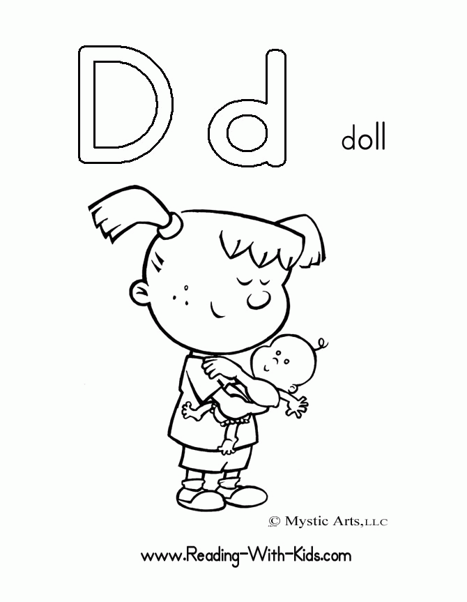 alphabet part ii coloring printable page for kids alphabets 