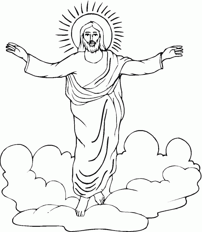 Coloring Pages Of Jesus Resurrection
