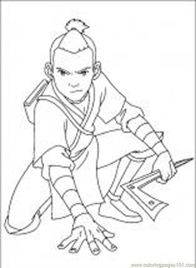 Coloring Pages Avatar 48 M (Cartoons > Avatar the last airbender 
