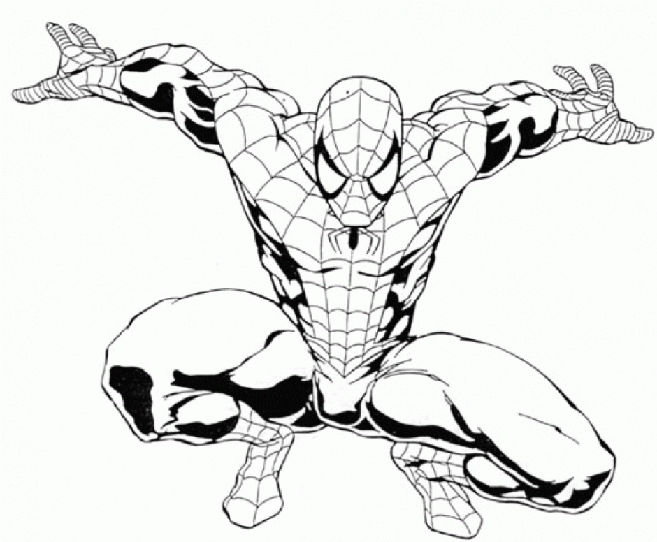 Spiderman Coloring Pages Coloring Pages To Print Spiderman 4 