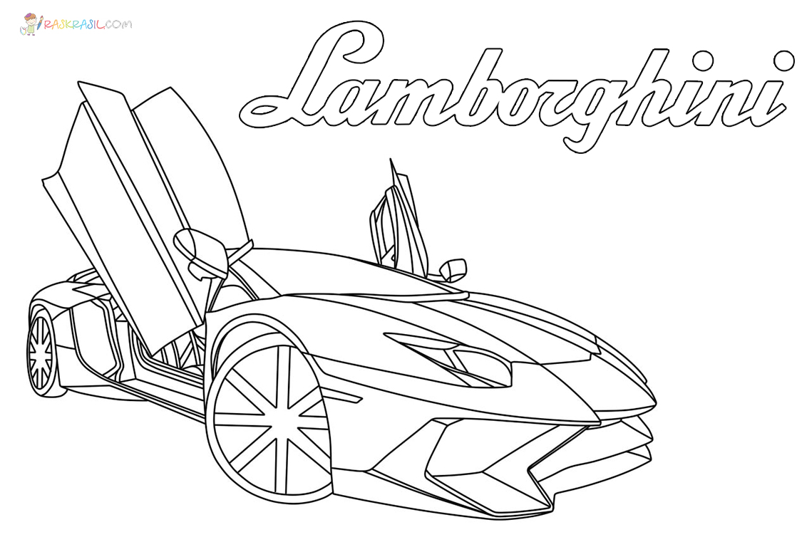 Lamborghini Coloring Pages | 110 Pictures Free Printable