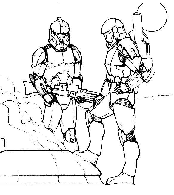 Star Wars Coloring Pages - Coloring Pages For Kids And Adults