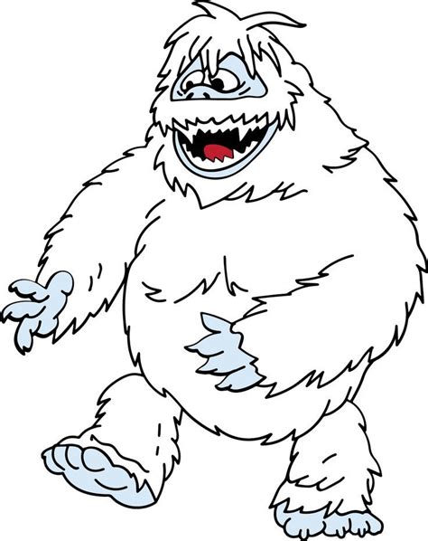 Abominable Snowman Coloring Pages - Learny Kids