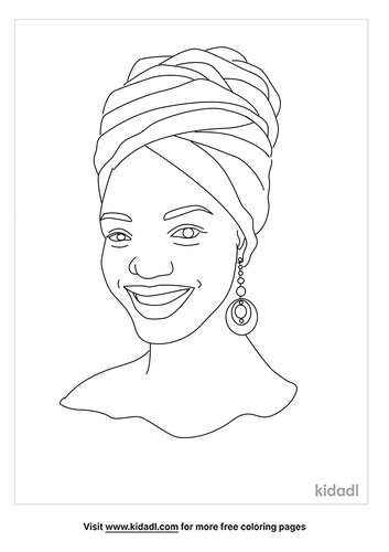 Black People Coloring Pages - Coloring Home