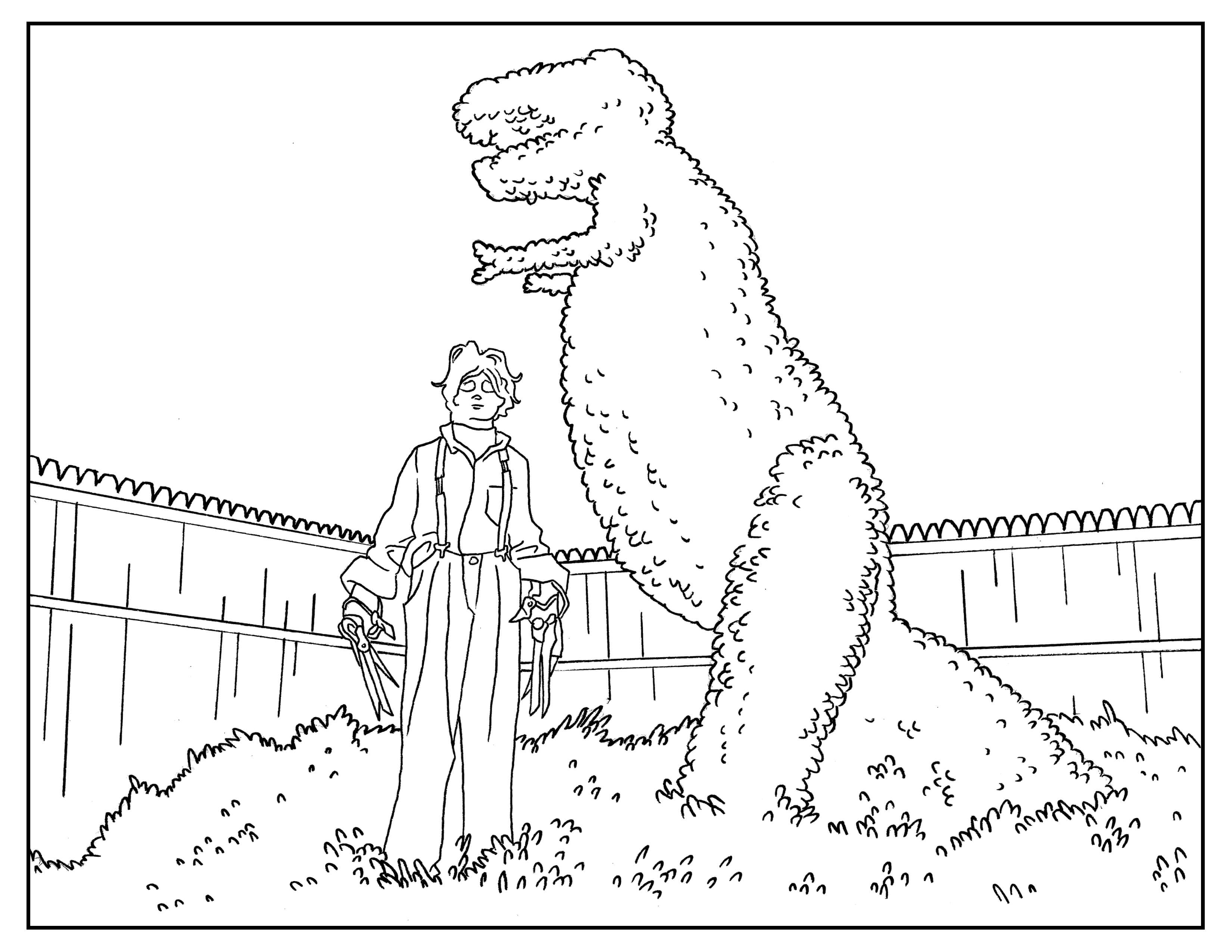 Movies - Coloring pages for adults