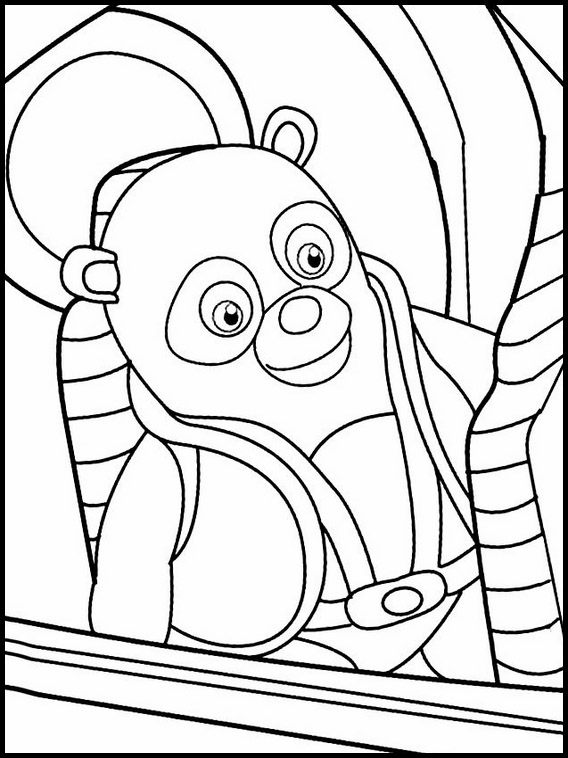 Printable Coloring Book Special Agent Oso 7
