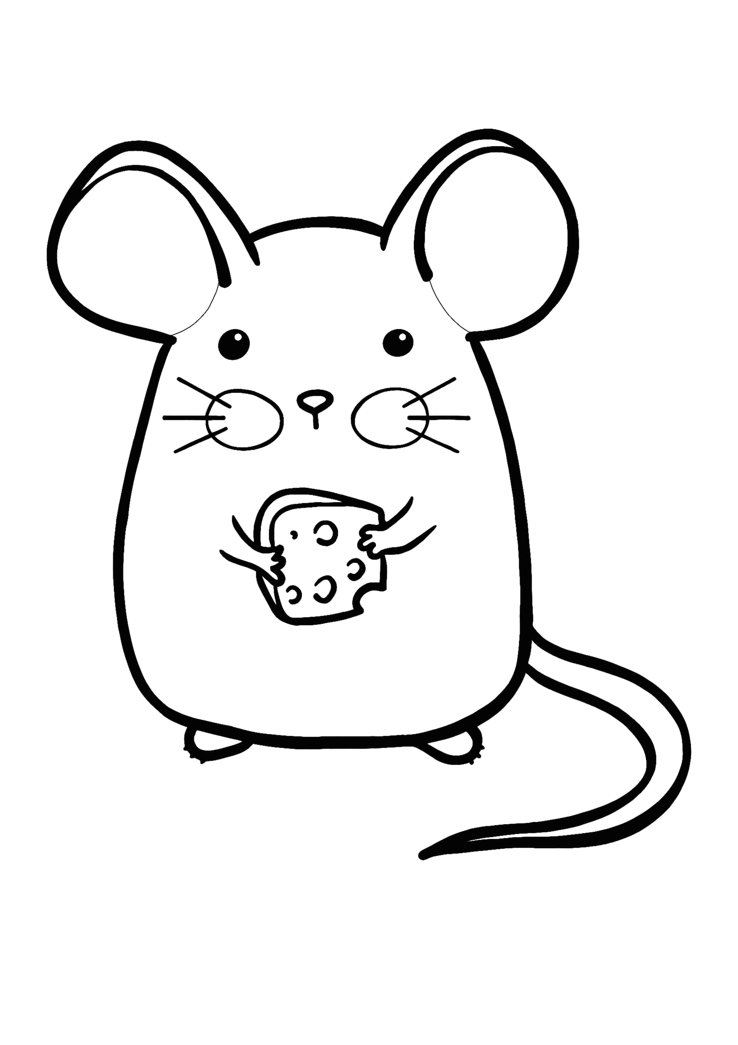 Kawaii Mouse coloring page | Cat coloring book, Panda coloring pages, Manga coloring  book
