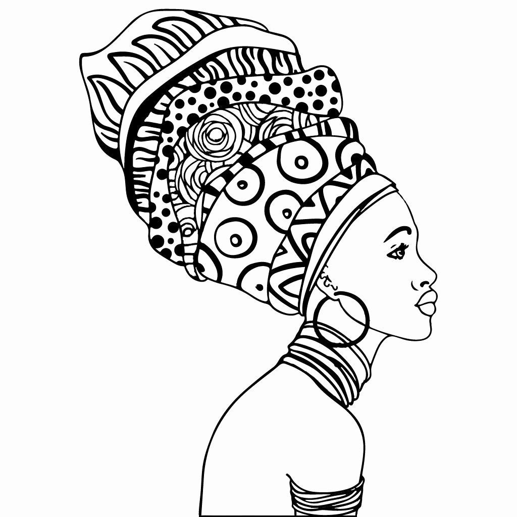 Black Women Coloring Pages Coloring Home