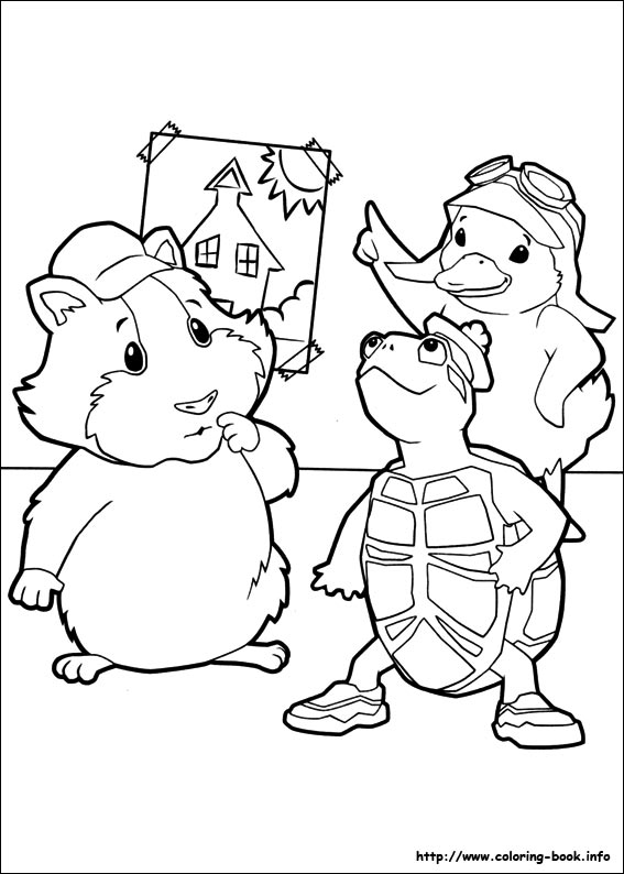 Fun Coloring Pages: Wonder Pets Coloring Pages 366