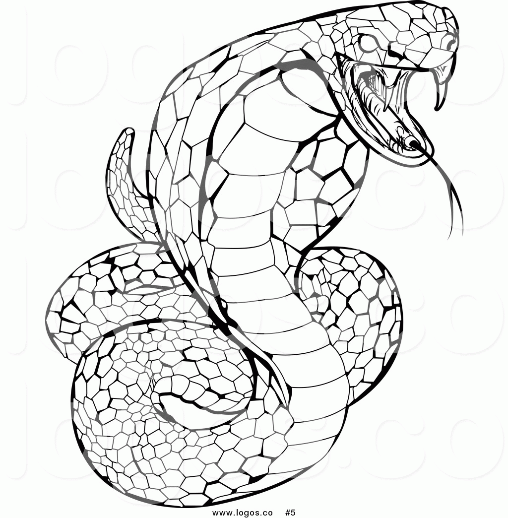 King Cobra Snake Coloring Pages - High Quality Coloring Pages