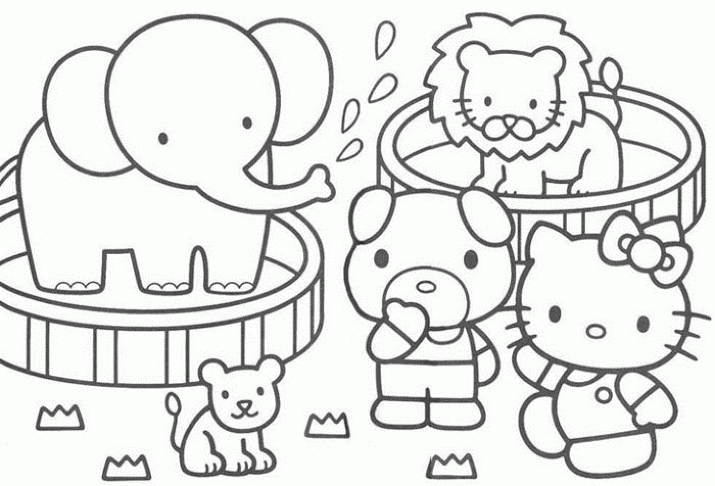 Sanrio - Coloring Pages for Kids and for Adults