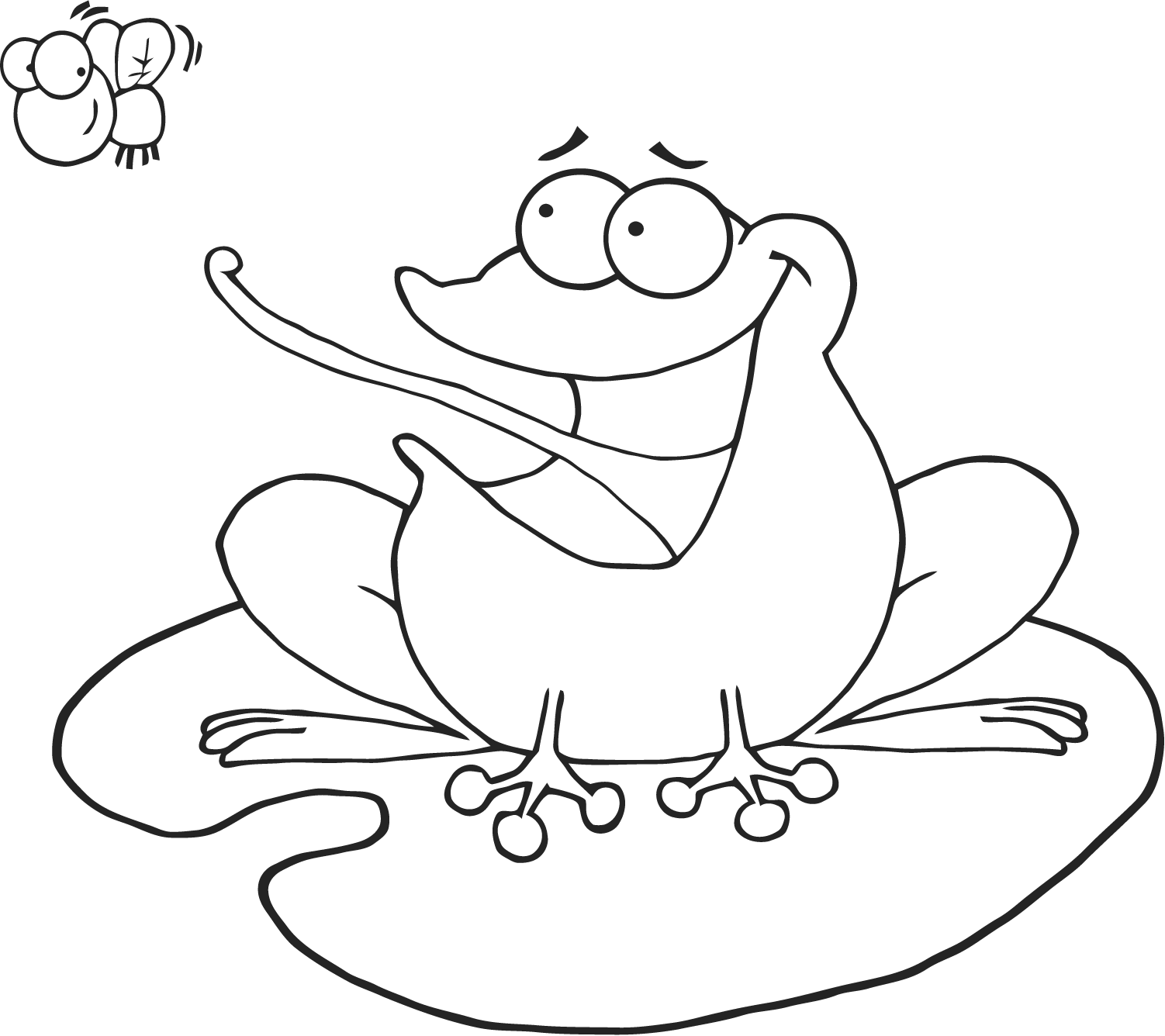 colouring pages coloring page of a frog - VoteForVerde.com