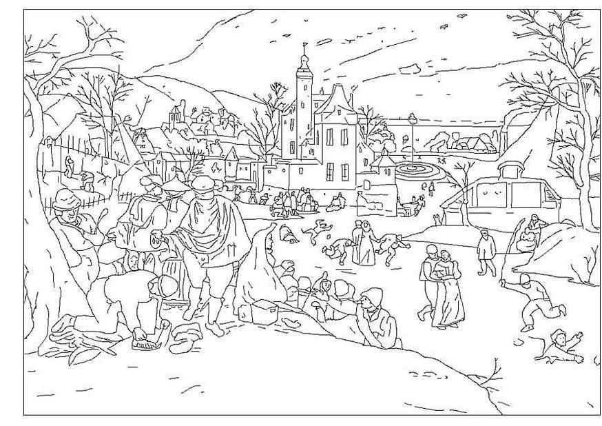 Art outline | Coloring Pages, Painters and Colouring ...