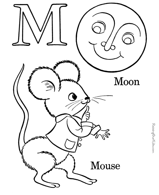 Funny Toddler Alphabet Coloring Pages #5371 Toddler Alphabet ...