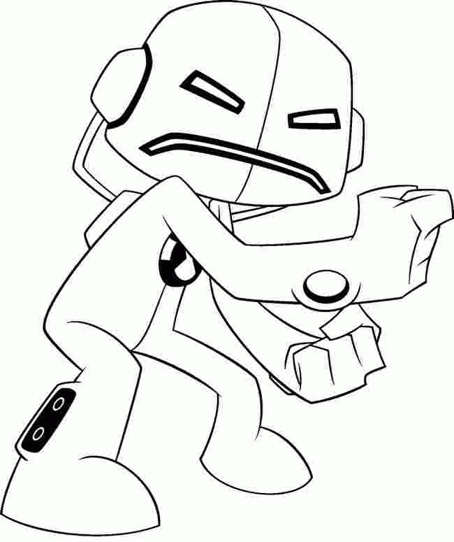 Robot Boy Coloring Pages - High Quality Coloring Pages