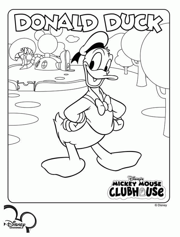 Subjects Mickey Mouse Clubhouse Coloring Pages Az Coloring Pages ...