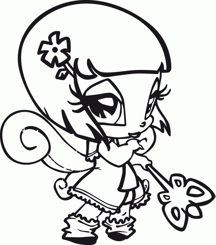 Winx Club Pixies Coloring Pages - Coloring Home
