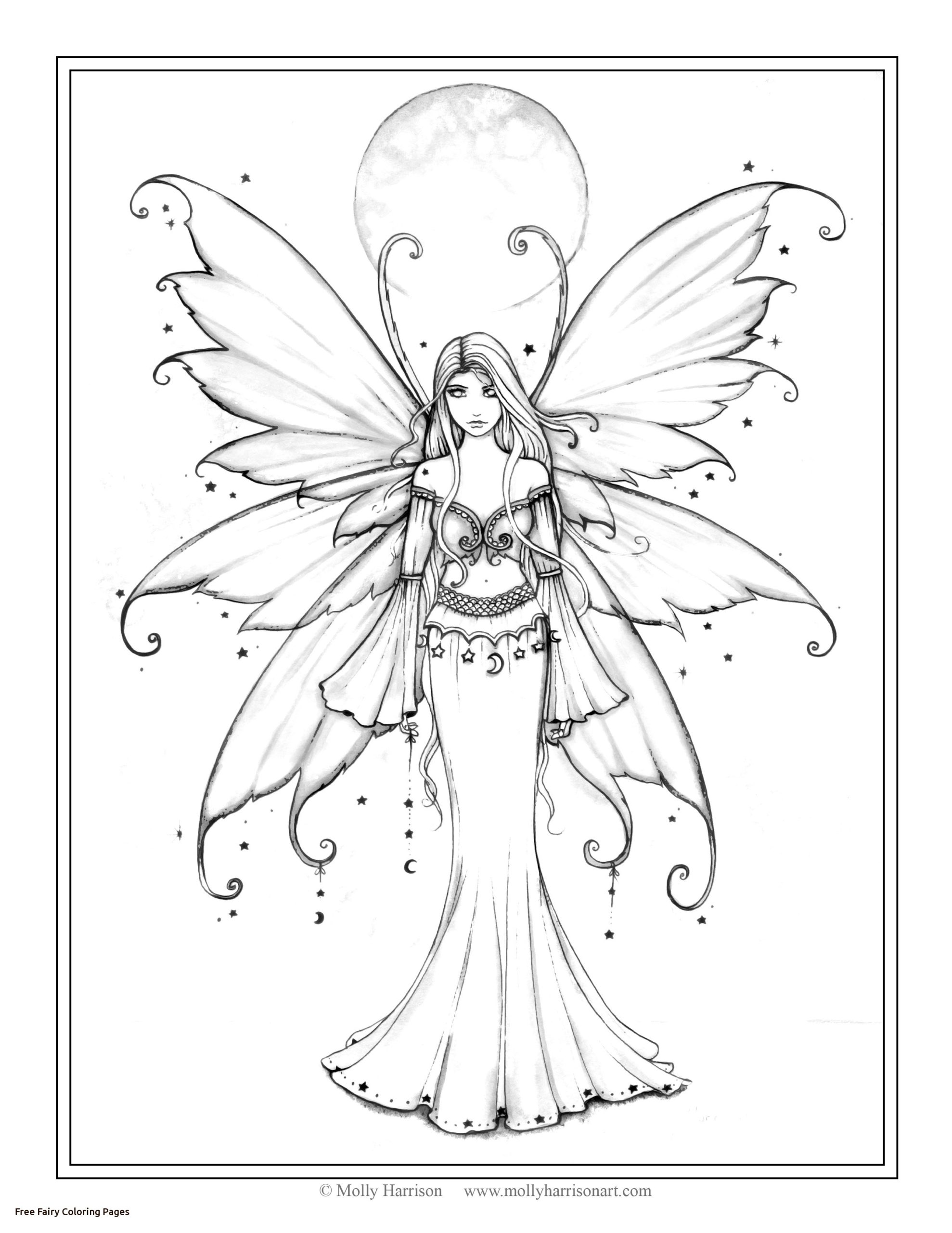 Coloring Pages : Coloring Pages Top Supreme Fantasy Fairy At ...