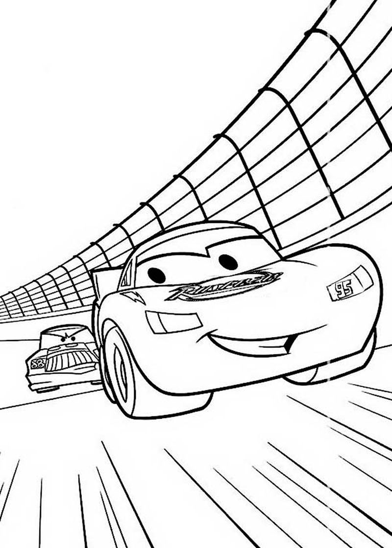 Bathroom : Freeghtning Mcqueen Coloring Page Print Pages All ...